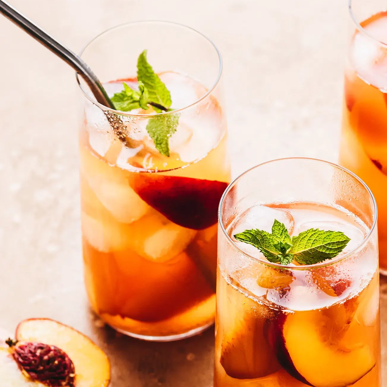 peach-tea-ice